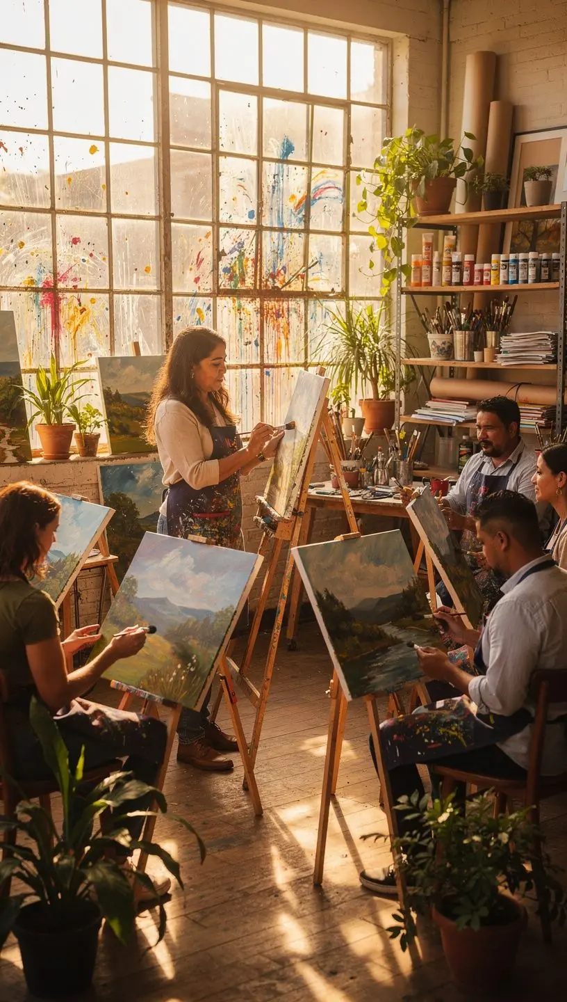 Selecting the perfect painting workshop experience
